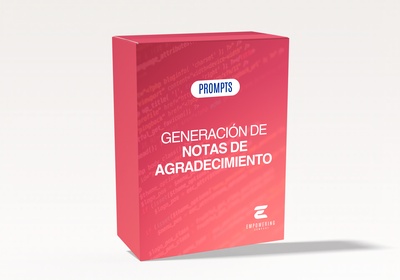 Generación de notas de agradecimiento