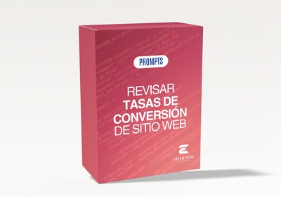 Revisar tasas de conversión de sitio web