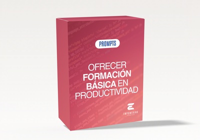 Ofrecer formación básica en productividad