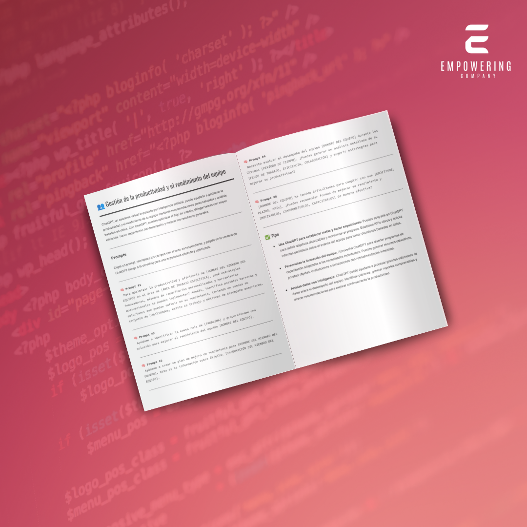 Gestión de la productividad y el rendimiento del equipo - 2