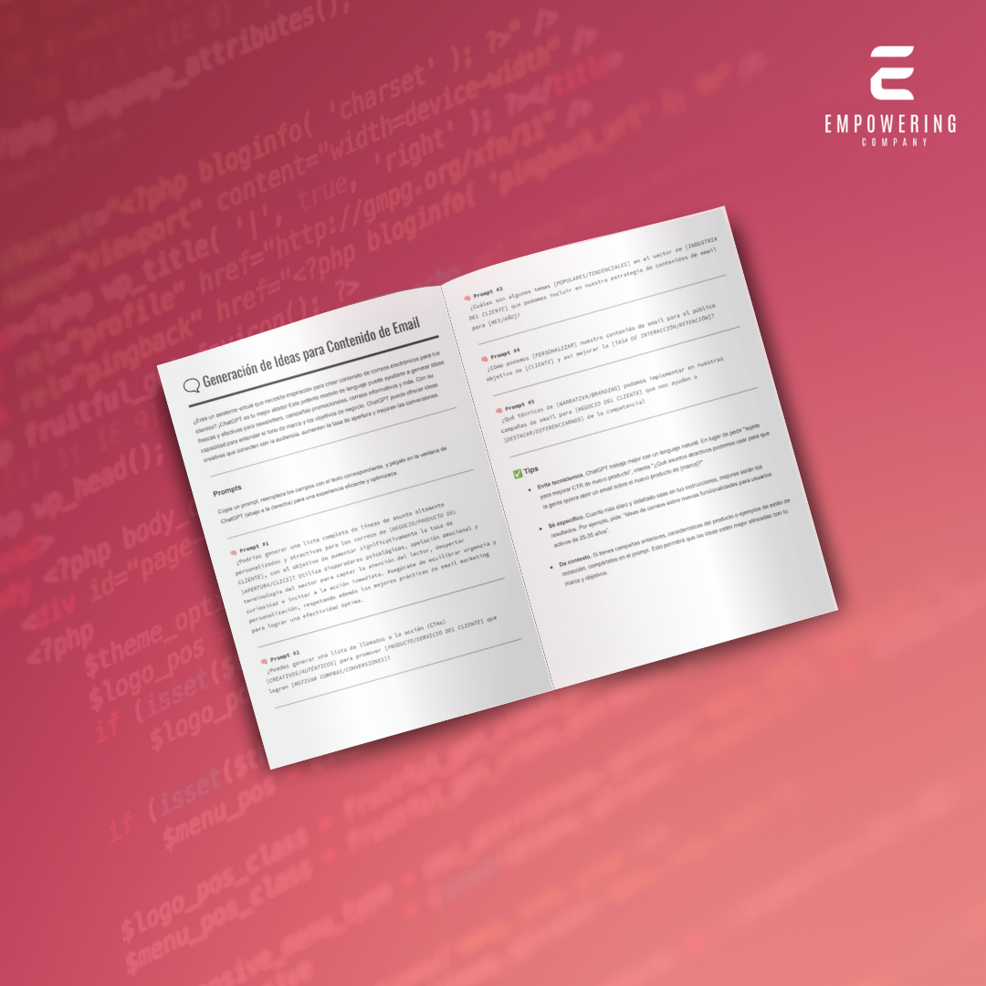 Generación de Ideas para Contenido de Email - 2