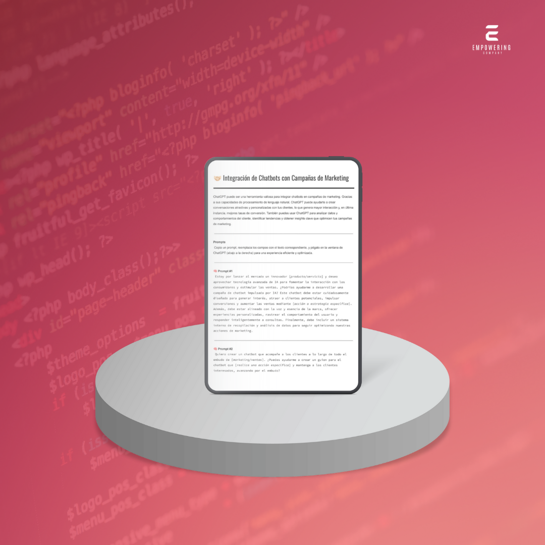 Integración de Chatbots con Campañas de Marketing - 3