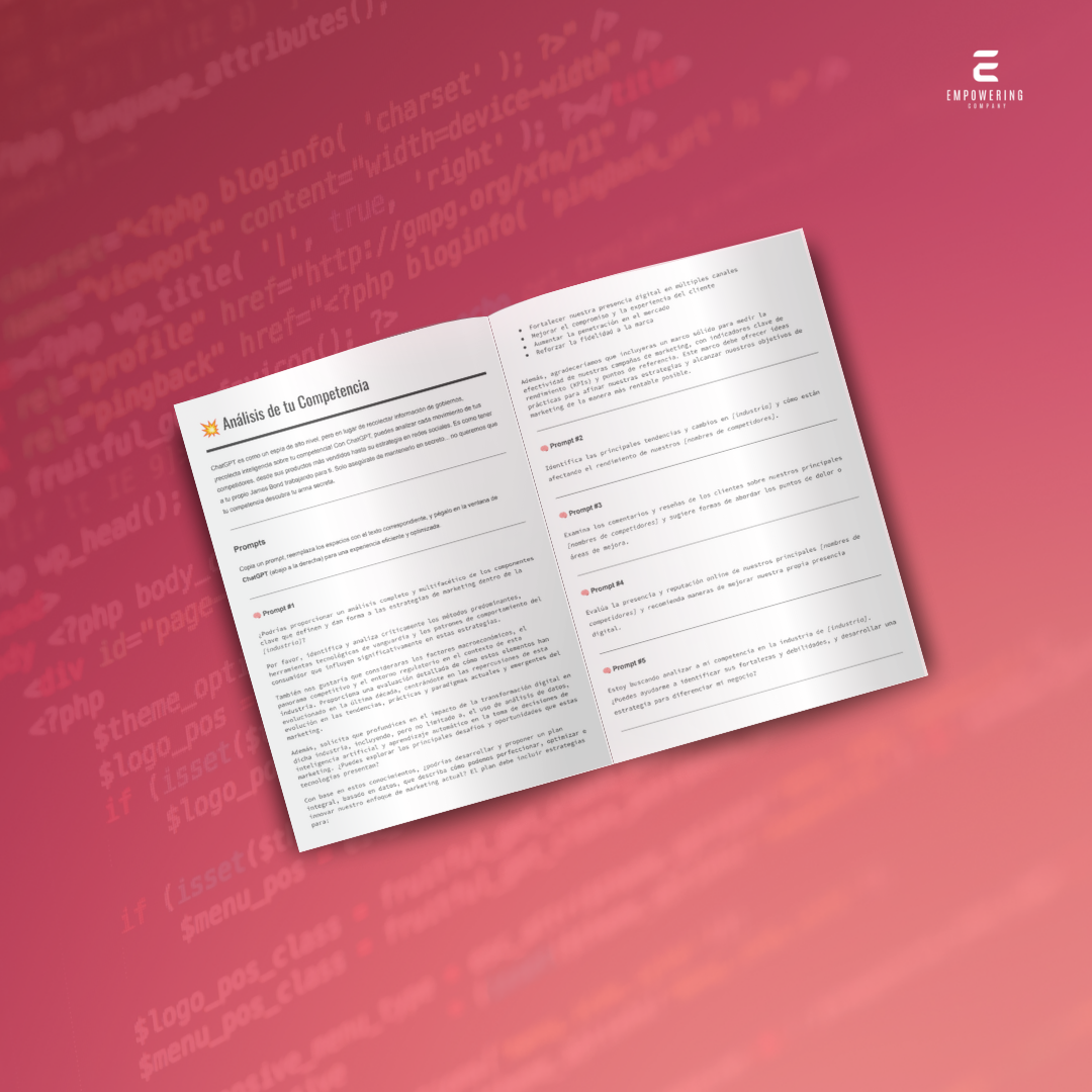 Análisis de tu competencia - 2