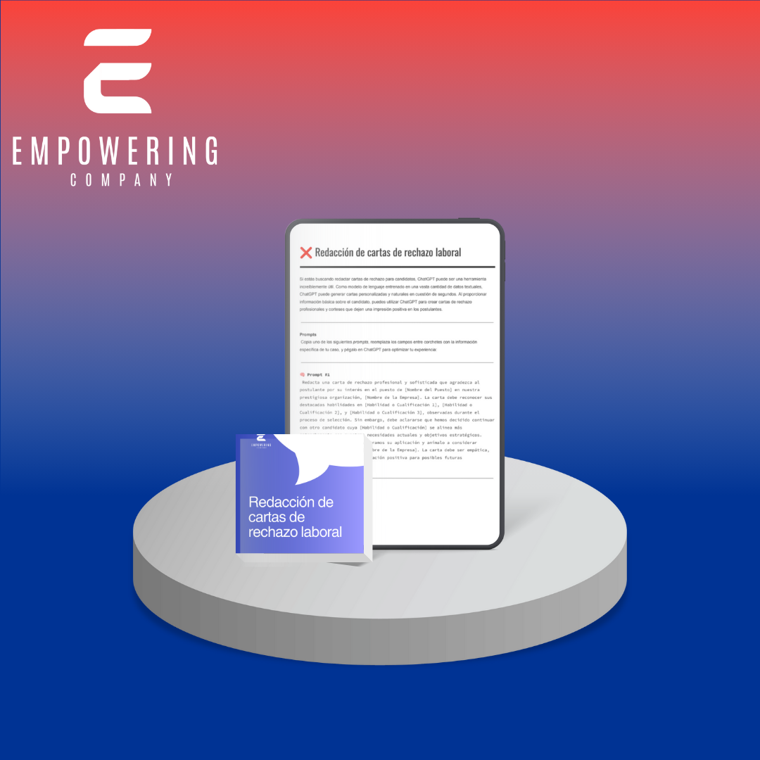 Redacción de cartas de rechazo laboral - 3