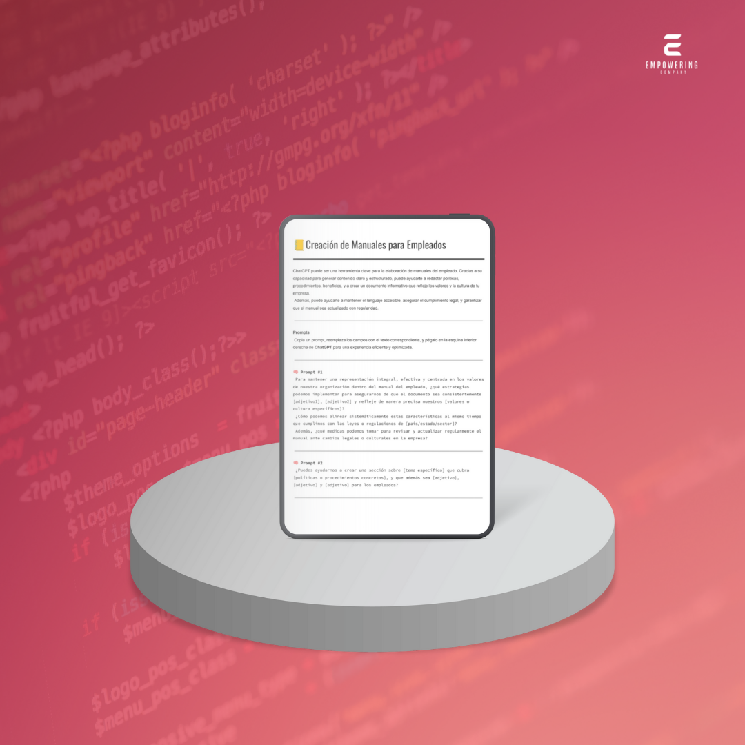 Creación de Manuales para Empleados - 3