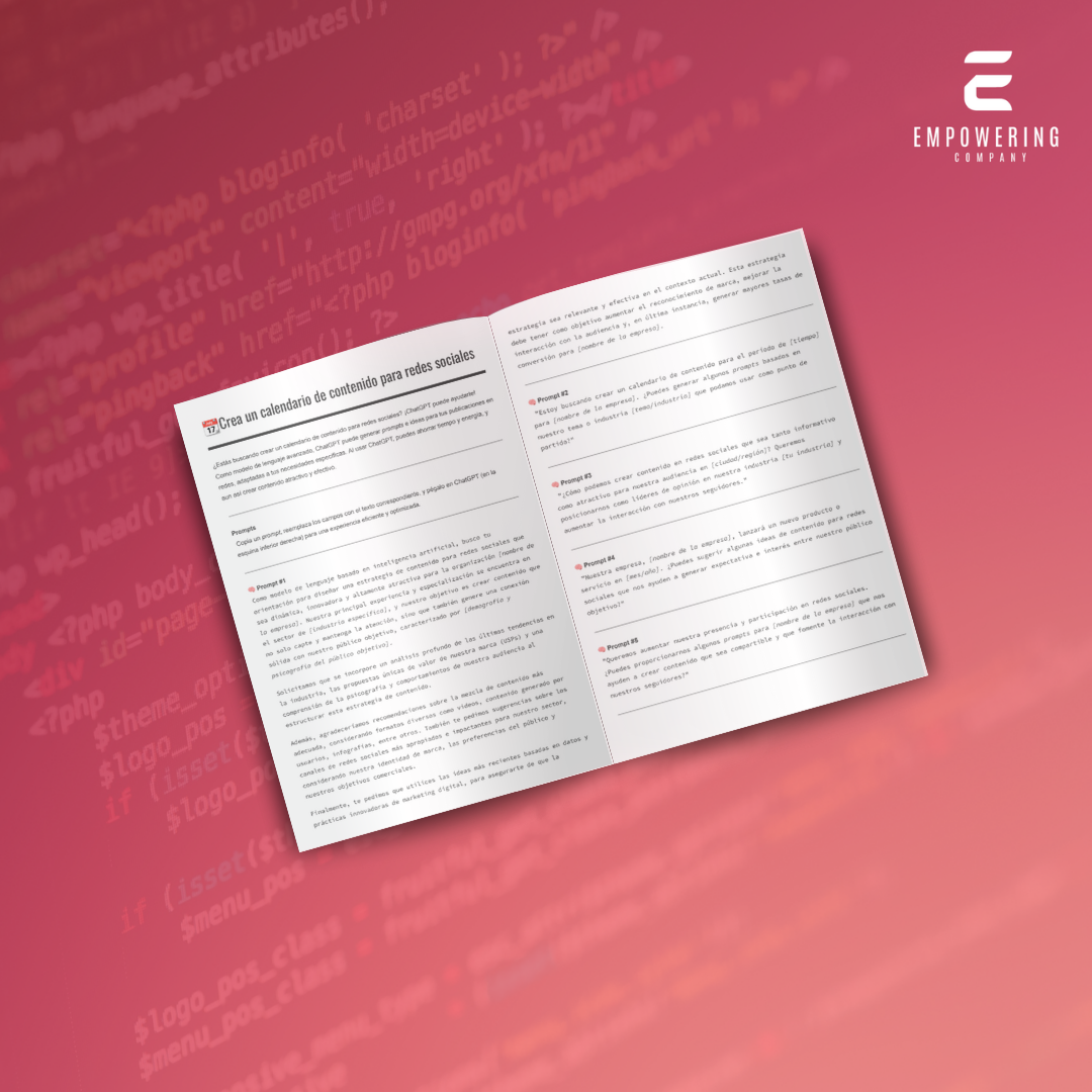 Crea un calendario de contenido para redes sociales - 2