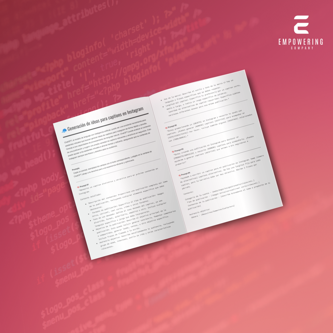 Generación de ideas para captions en Instagram - 2
