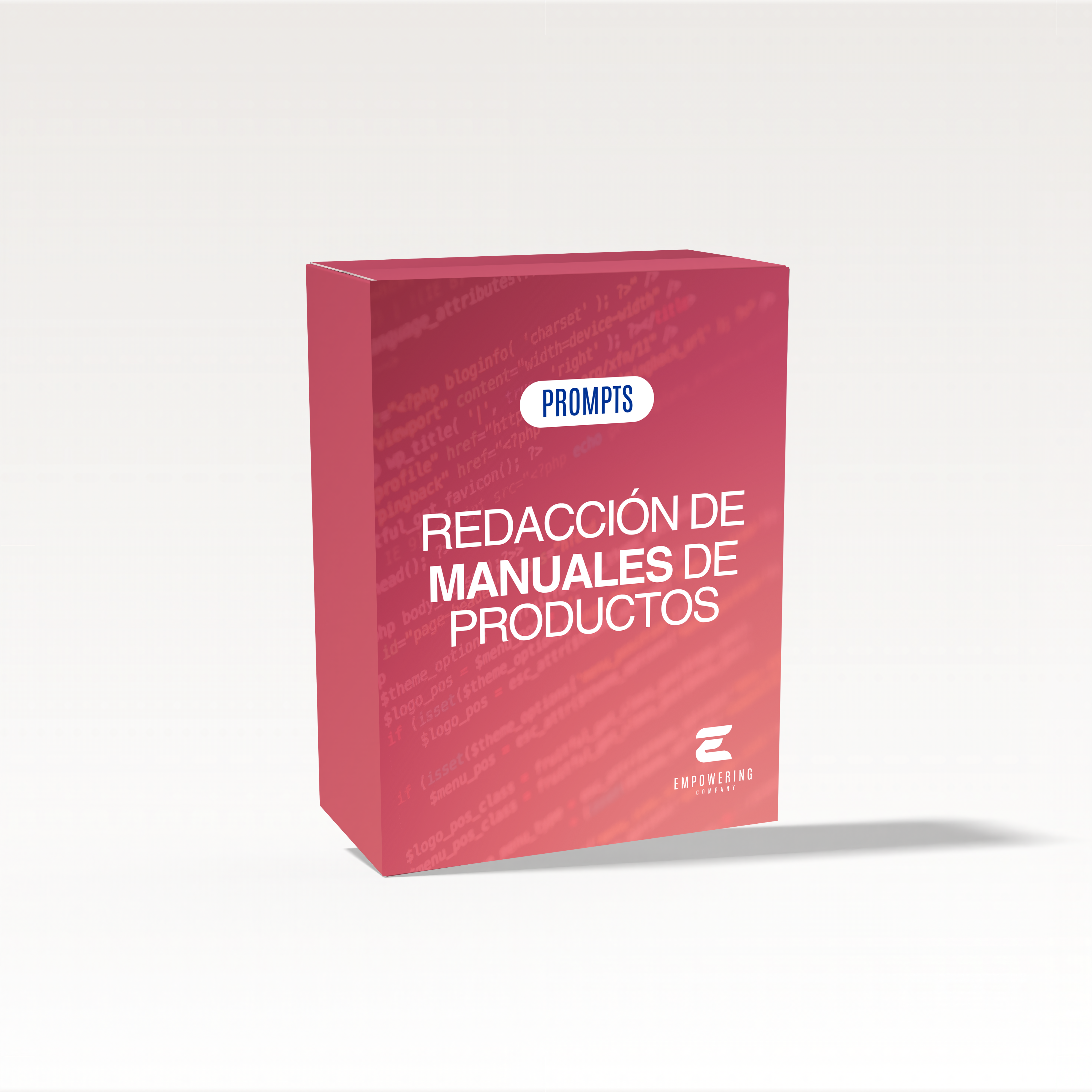 Redacción de manuales de productos